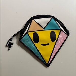 Tokidoki Yellow and Blue Geometric Bag